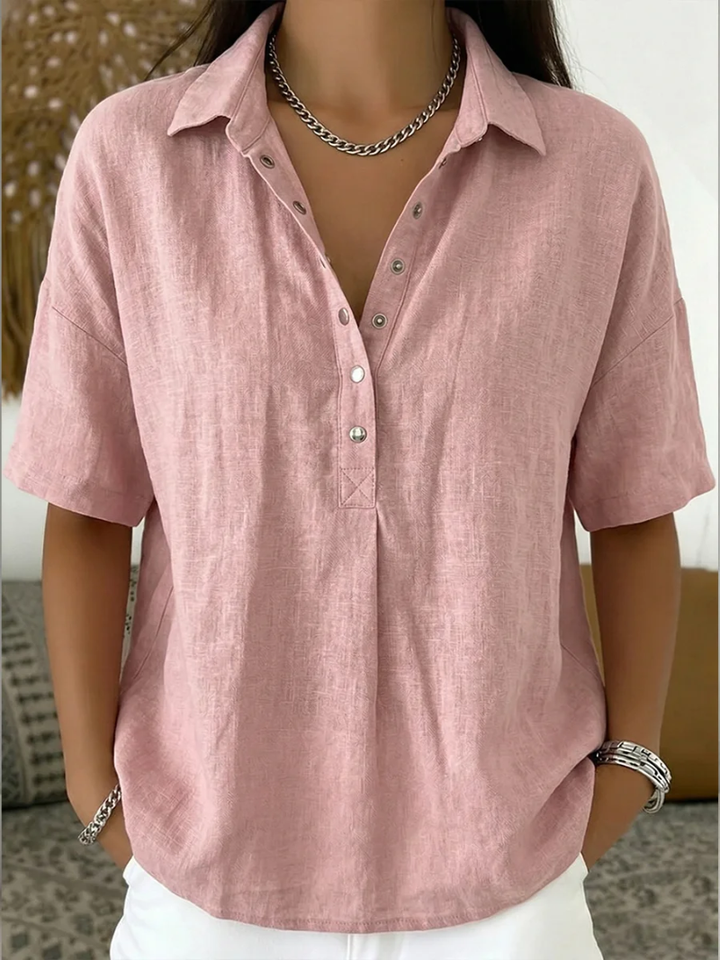 Codzienny Button-Up kołnierz koszula