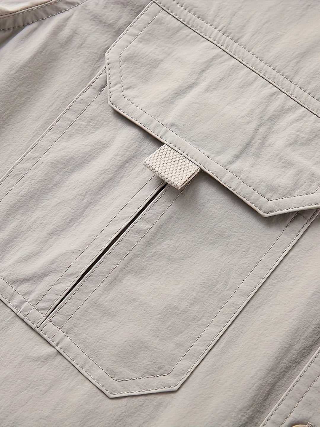 Solidny Multi-Pocket Cargo koszula