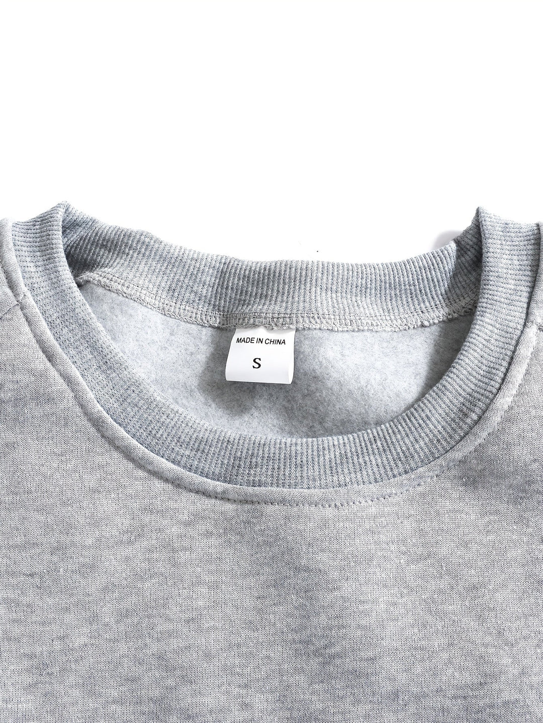 Klasyczny Raglan bluza z okrągłym dekoltem