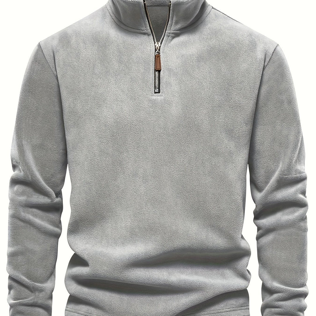 Zamek 1/2 stójka sweter