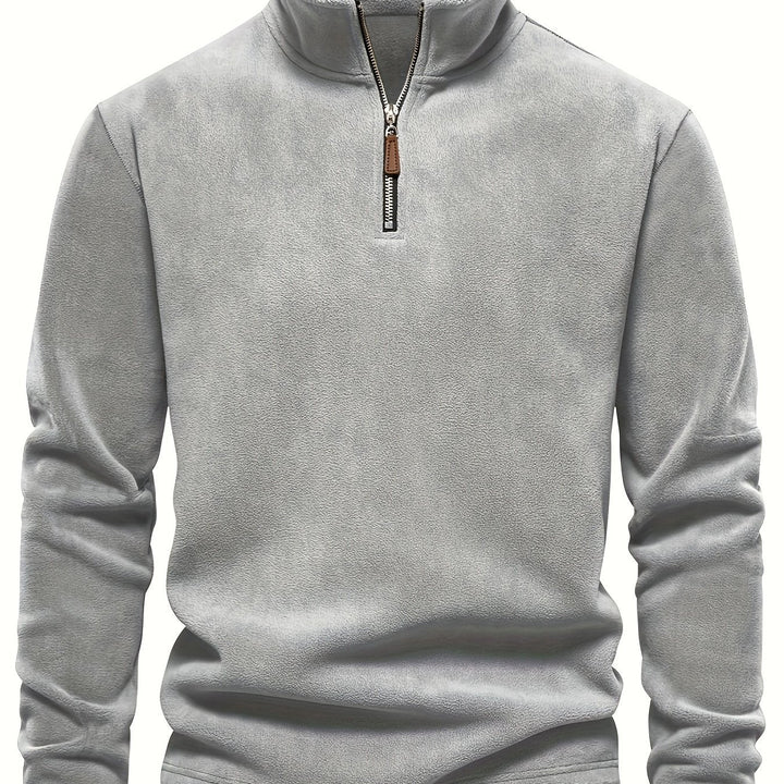 Zamek 1/2 stójka sweter