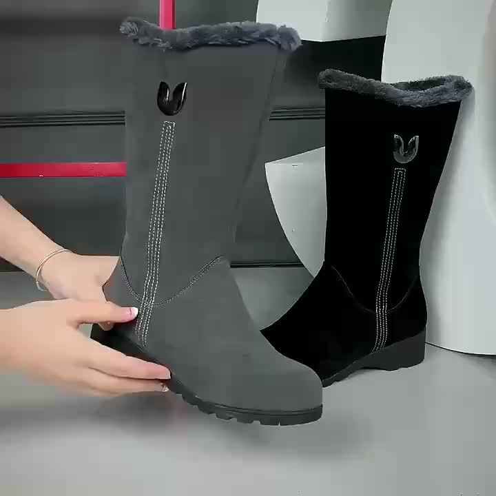Przytulny Cuffed buty zimowe