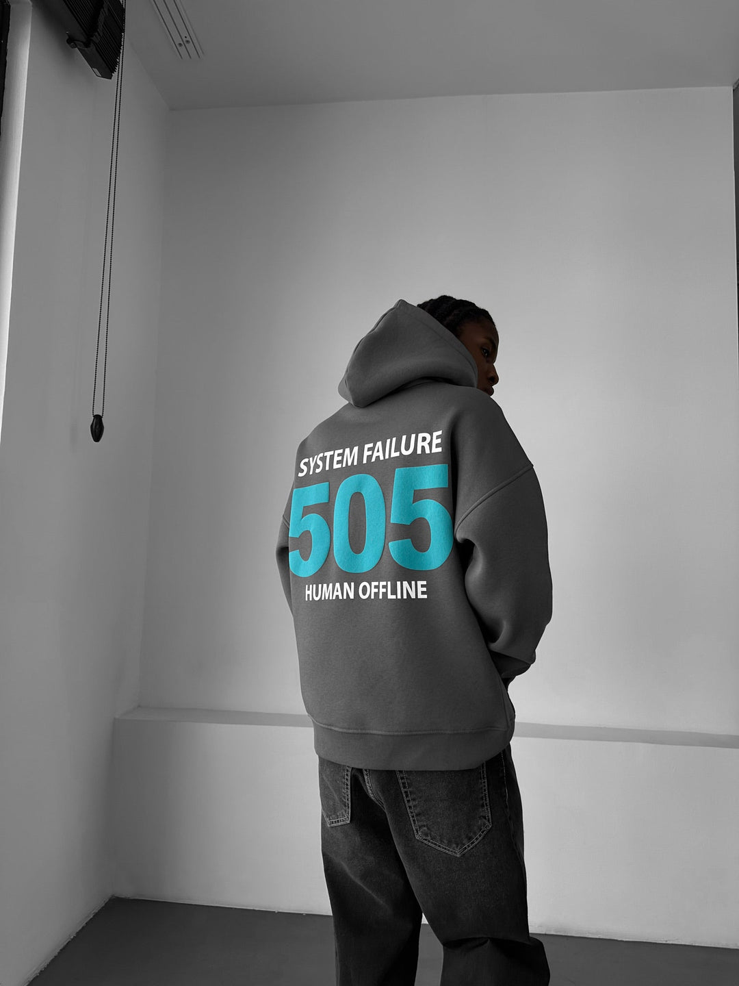 Hoodie Oversize 505 - Antracyt