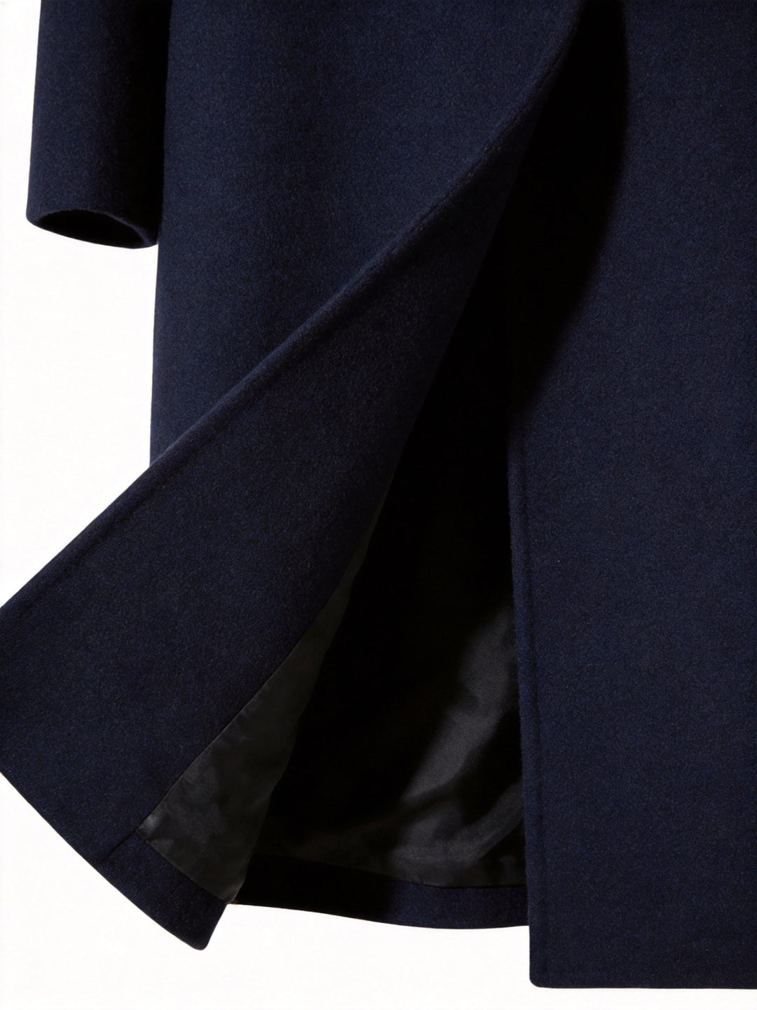 Elegancki długi Trench płaszcz
