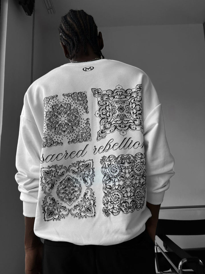 Sweter Oversize Sacred Rebellion - Ecru