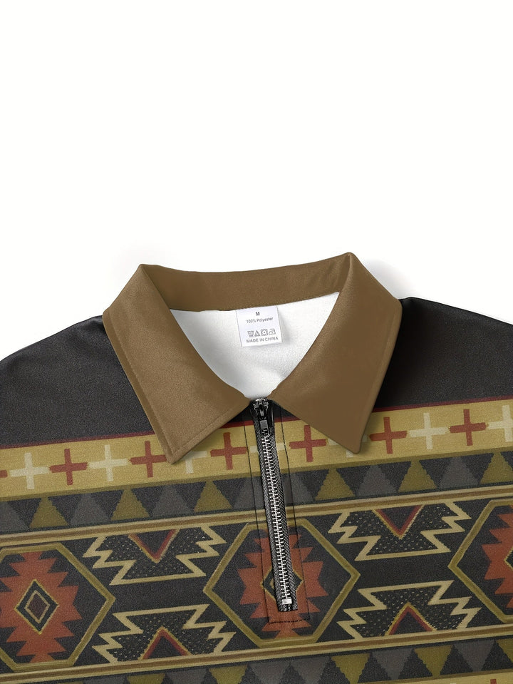 Southwestern zamek 1/2 sweter