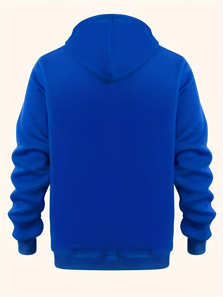 Codzienny Zip-Up bluza z kapturem
