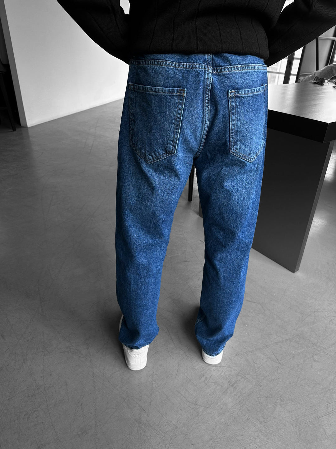 Baggy Jeans - Ciemnoniebieskie