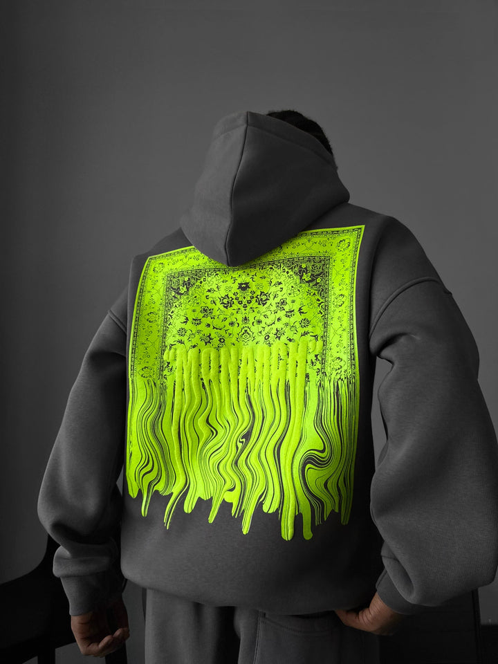 Oversize Monarch Hoodie - Antracyt