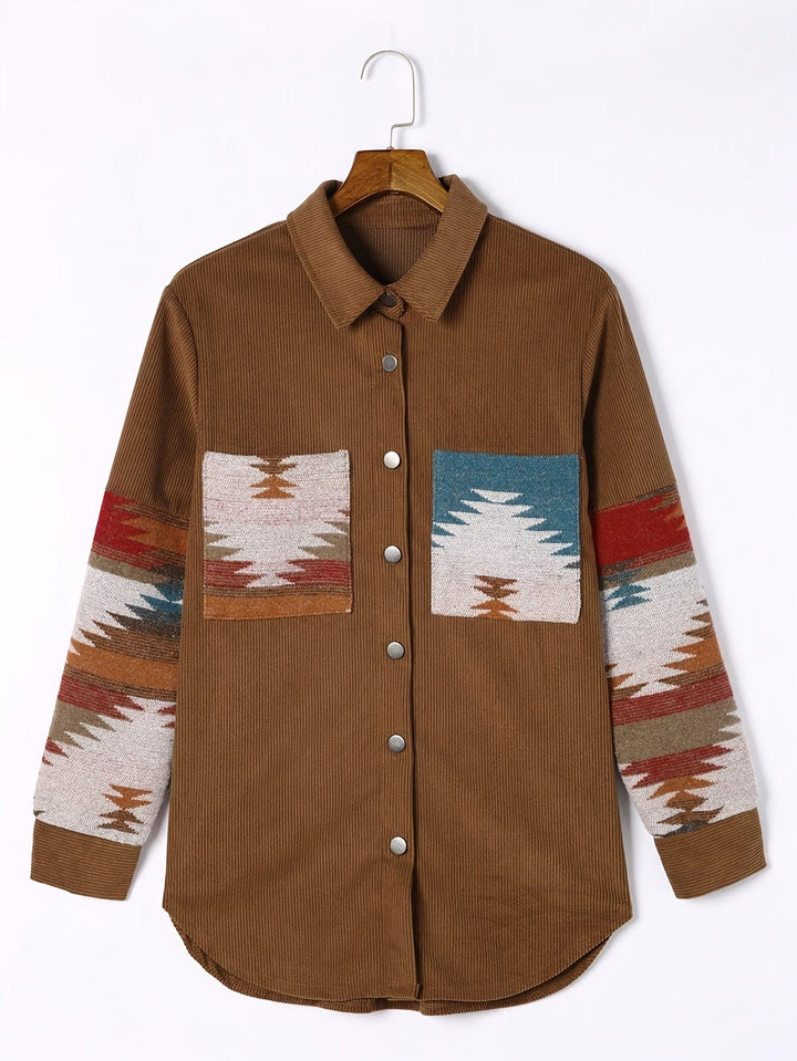 Southwestern wzorzysty kurtka
