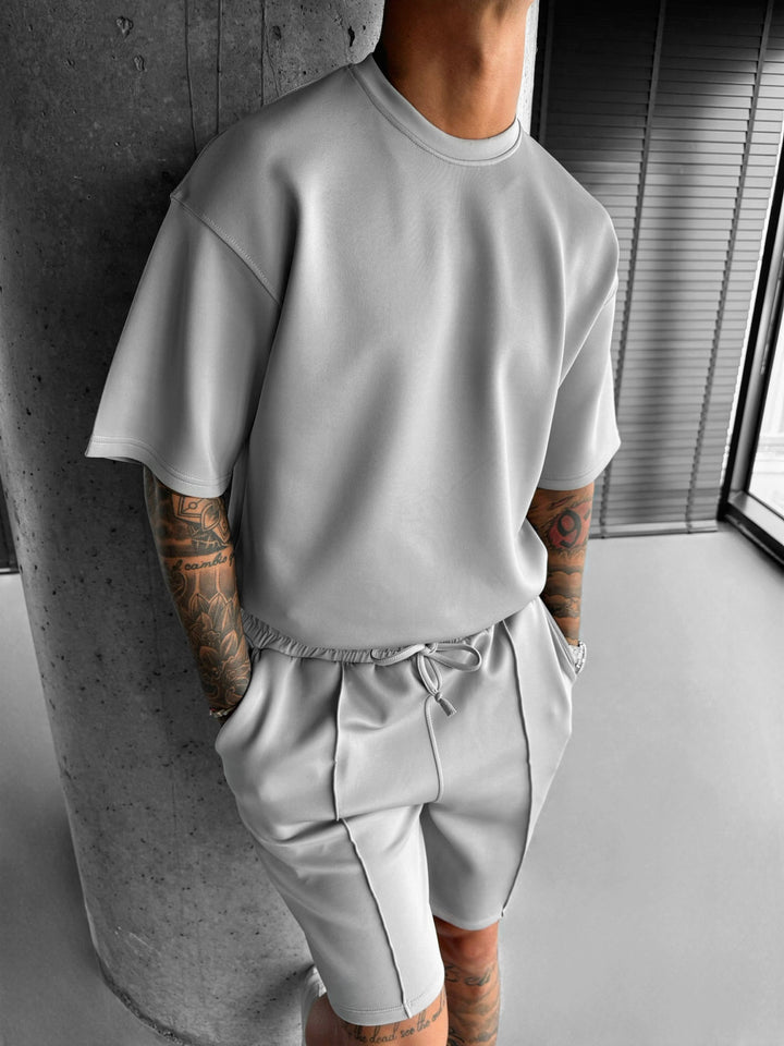 T-shirt Regular Fit Diver - Szary