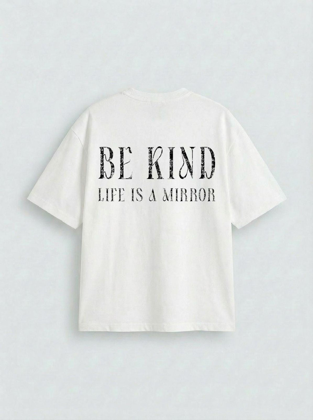 Oversize Be Kind T-shirt - Ecru
