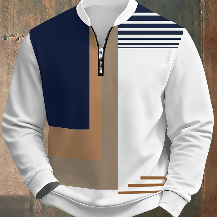 Nowoczesny zamek 1/2 sweter
