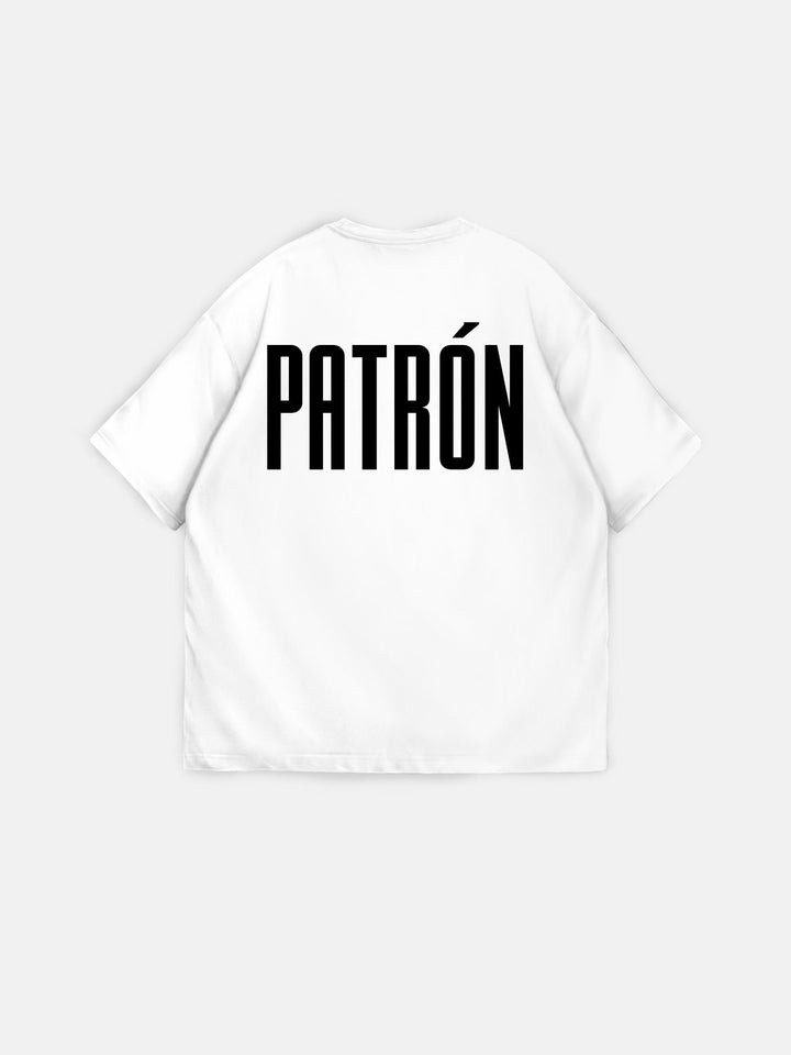 T-shirt Oversize Patron - Ecru