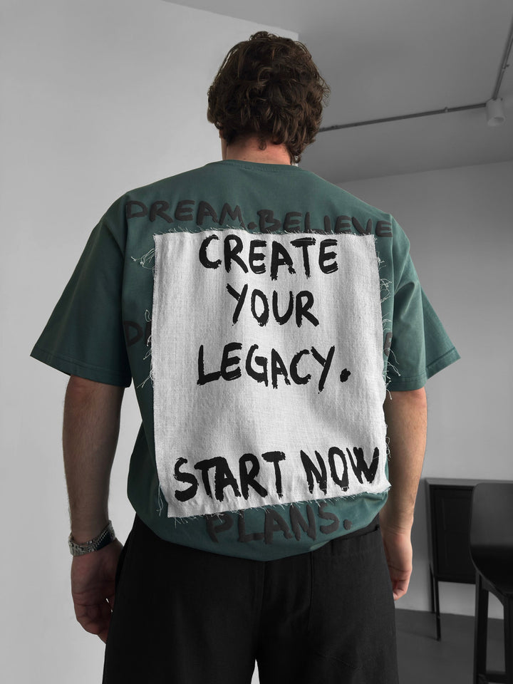 Oversize Legacy T-shirt - Khaki