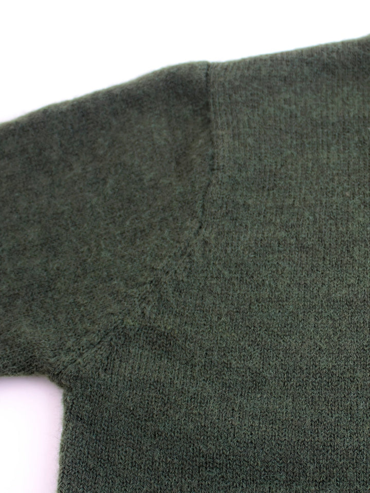 Striped-Cuff prążkowany sweter