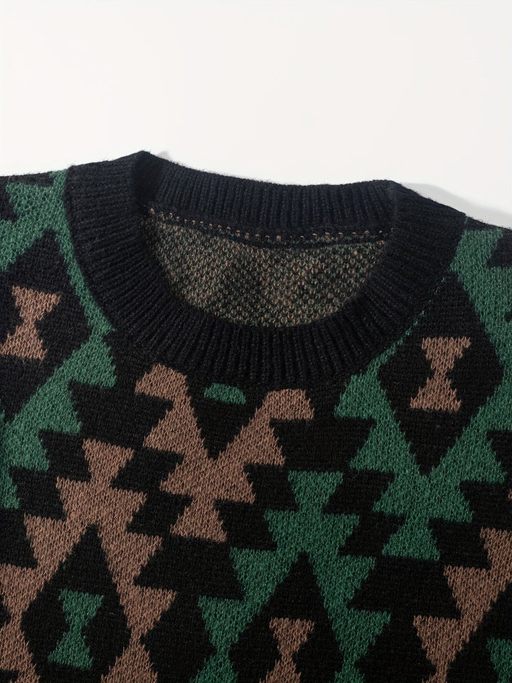 Tradycyjny wzór sweter
