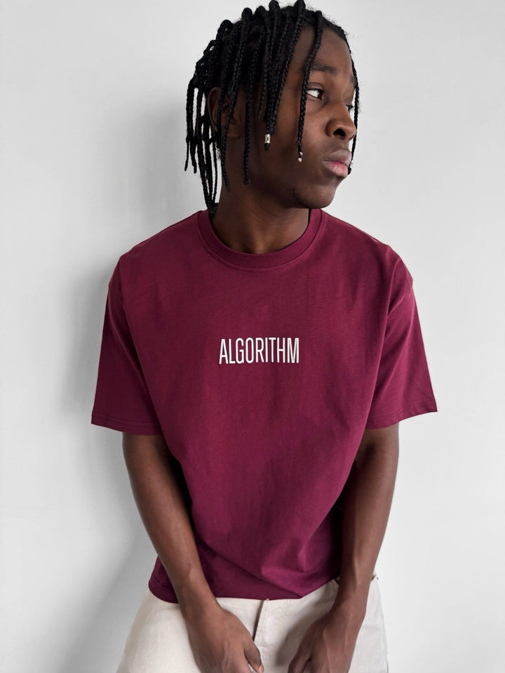 Oversize "Algorytm" T-shirt - Port Royale