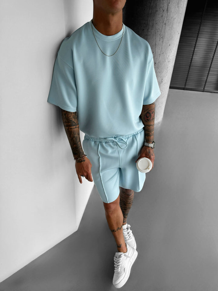 Koszulka Diver Regular Fit - Babyblue