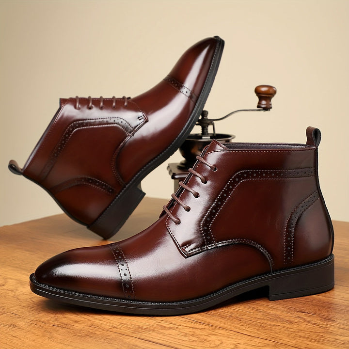 Elegancki Cap-Toe botki