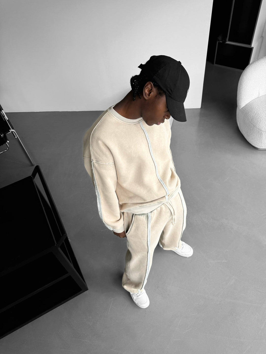 Sweter z oversize&