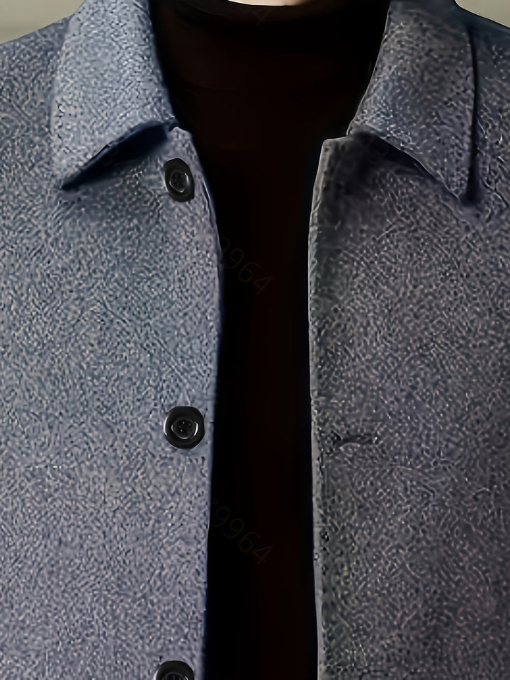 Elegancki Single-Breasted Overcoat