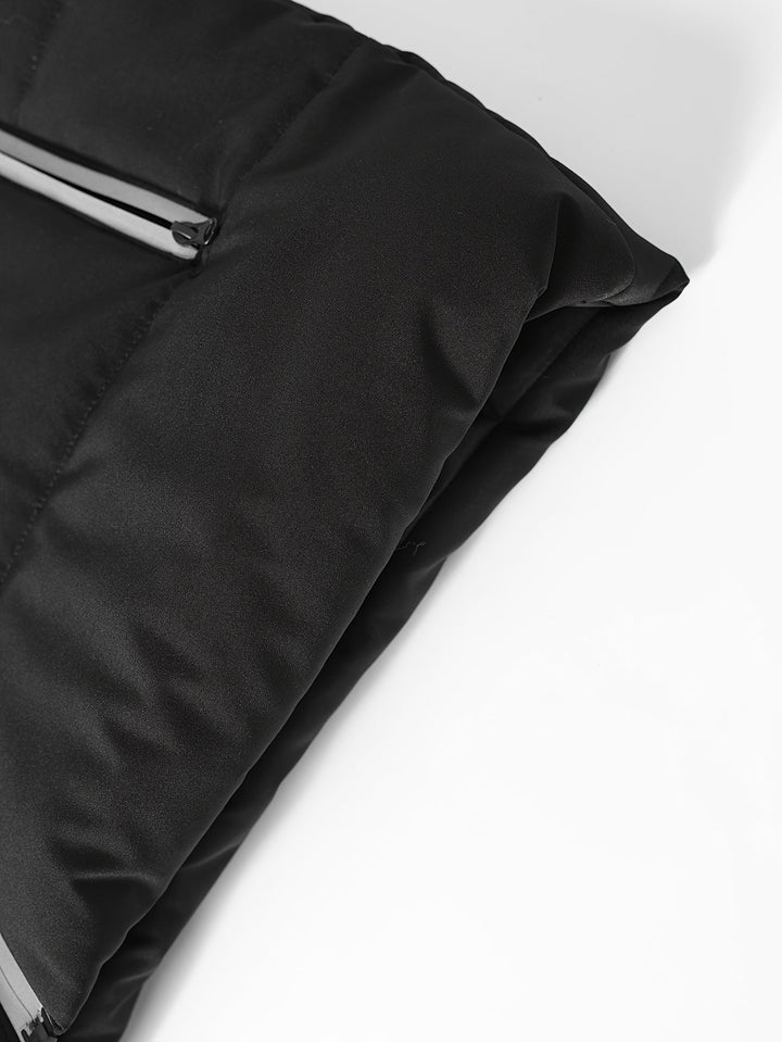 Pikowany Zip-Up kamizelka
