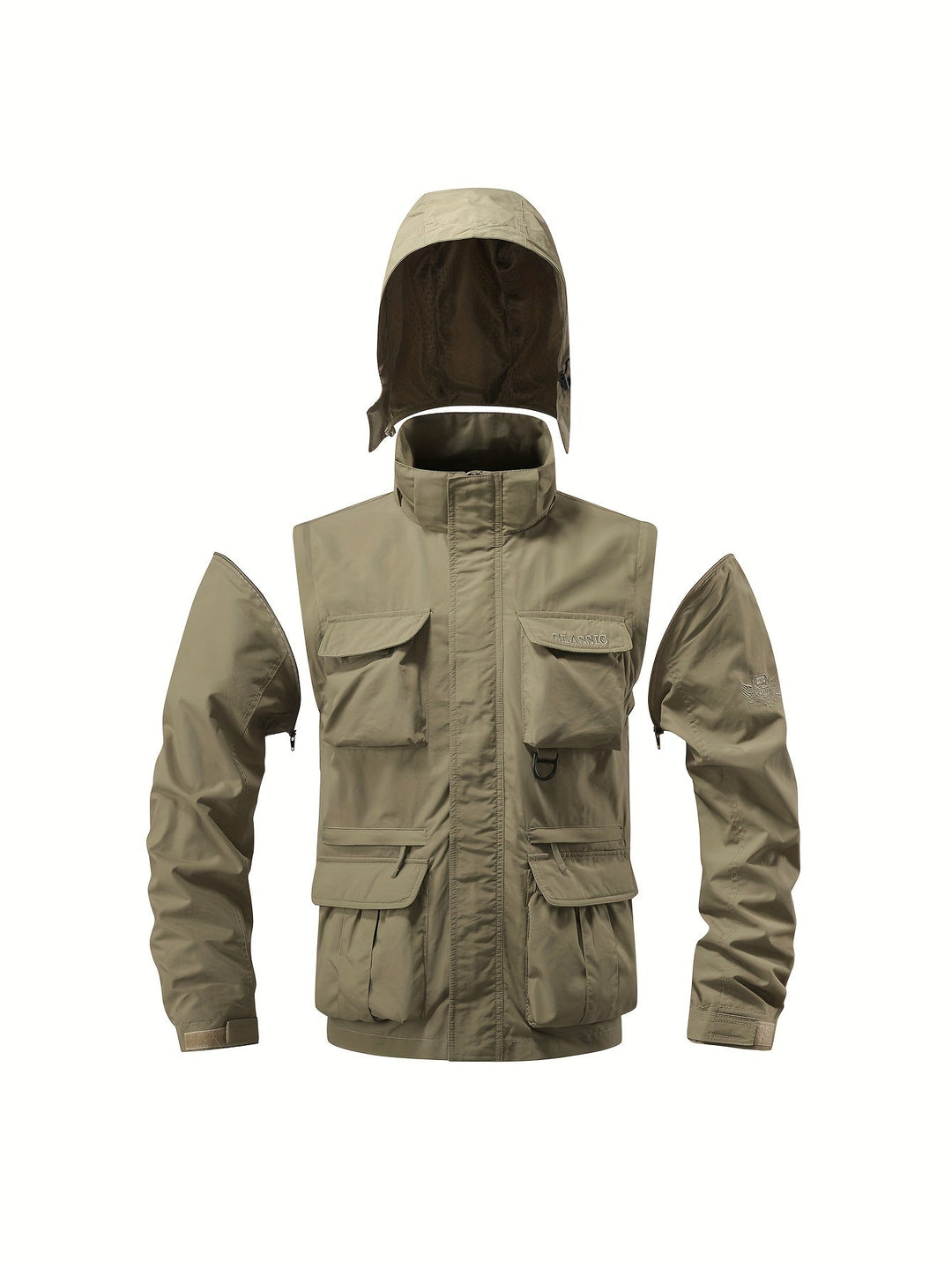 Solidny Multi-Pocket Cargo kurtka