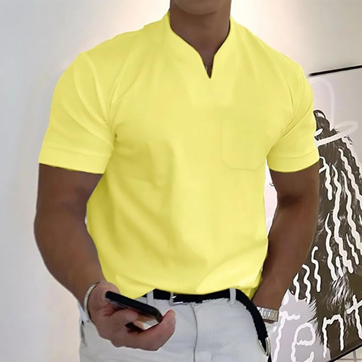 Elegancki kołnierz koszulka polo