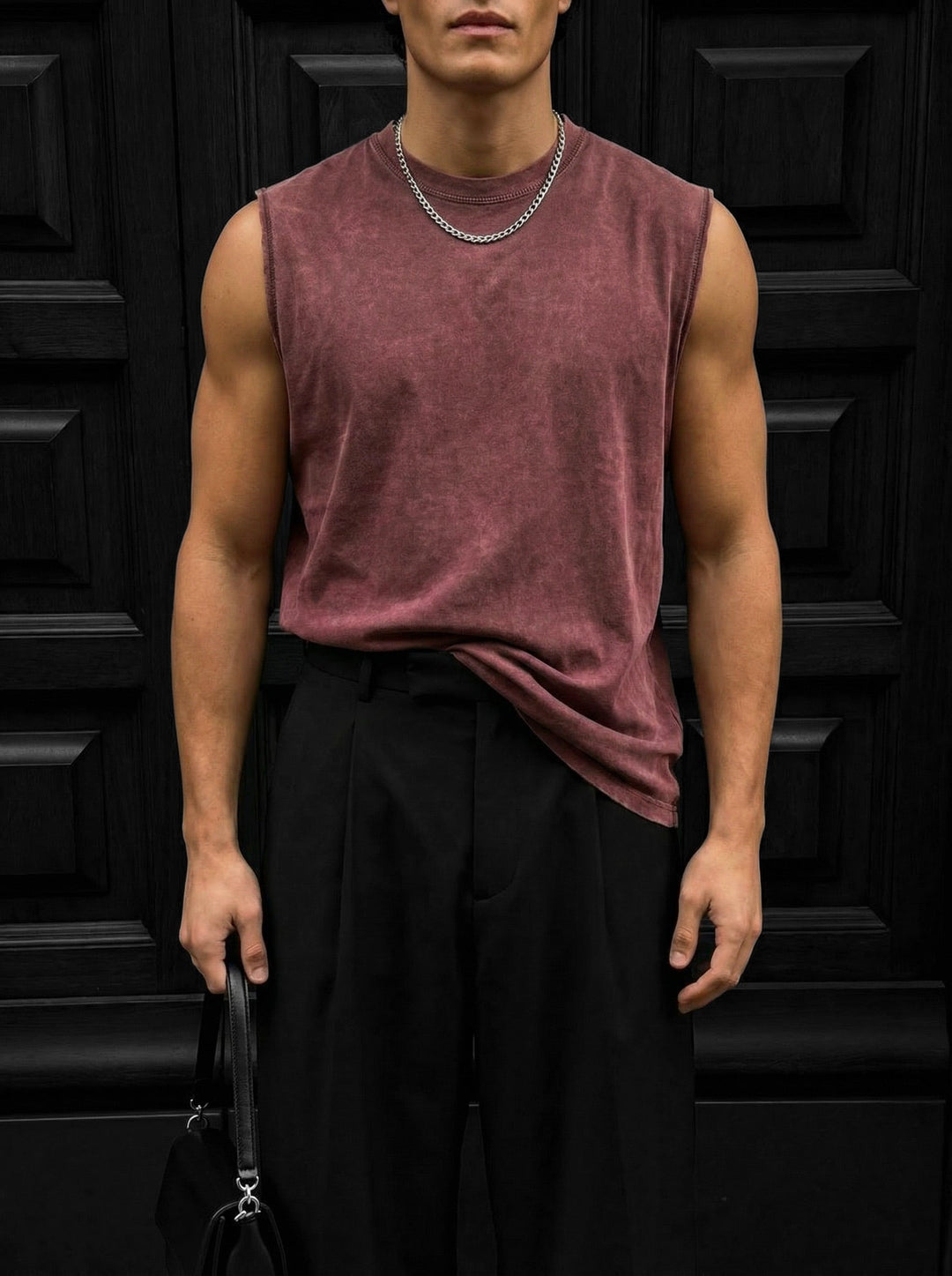 Oversize Prany TankTop - Bordeaux