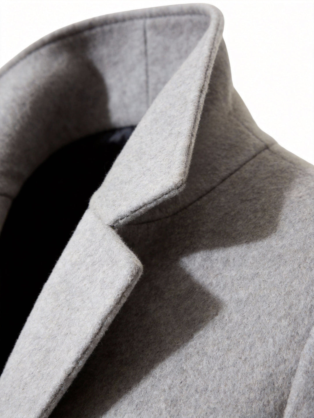 Elegancki długi Trench płaszcz