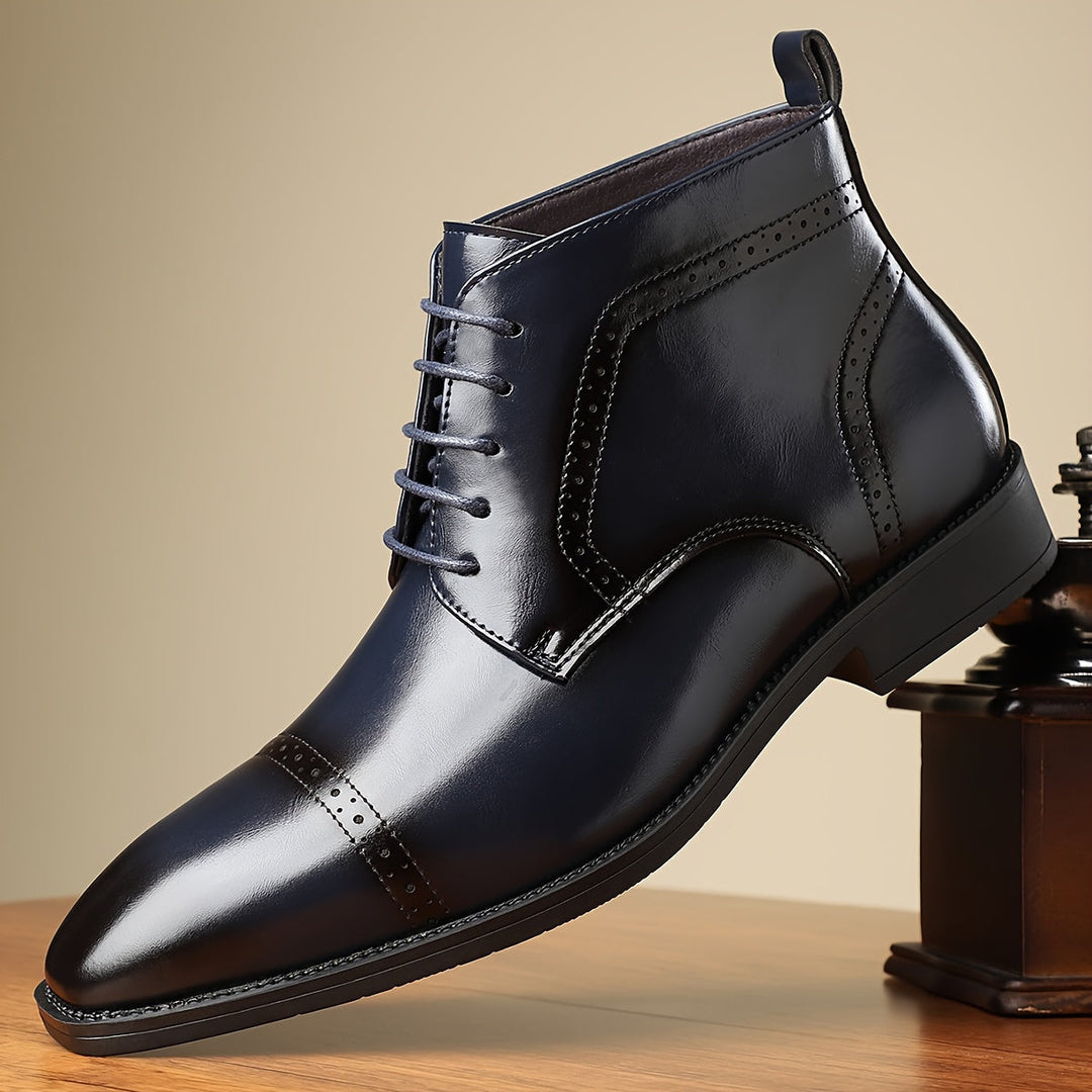 Elegancki Cap-Toe botki