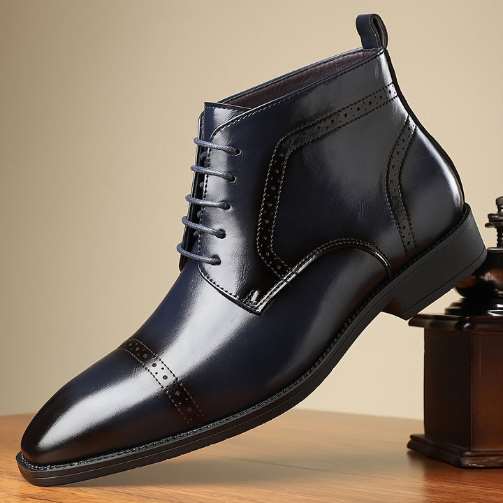 Elegancki Cap-Toe botki