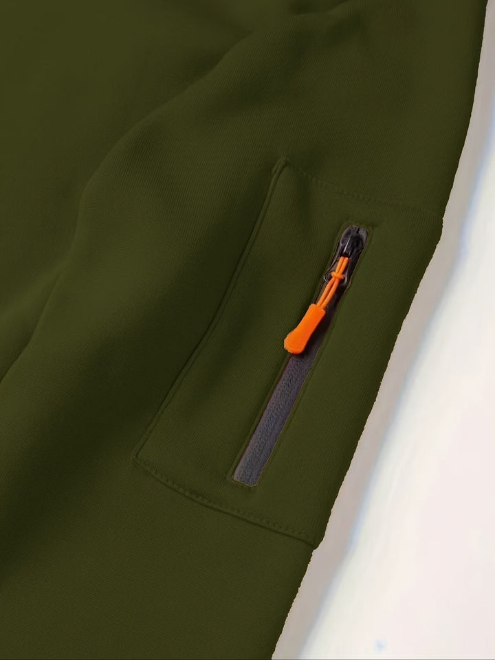 Codzienny Zip-Up bluza z kapturem