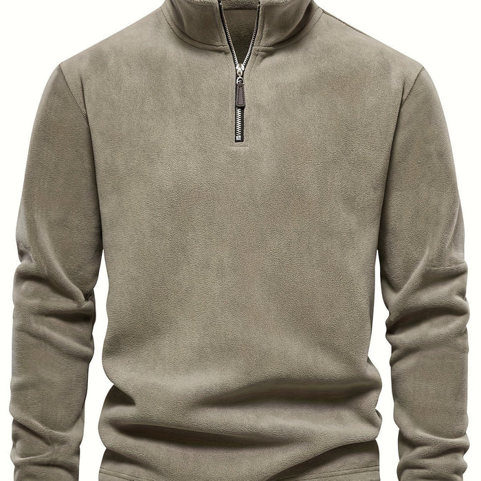 Zamek 1/2 stójka sweter