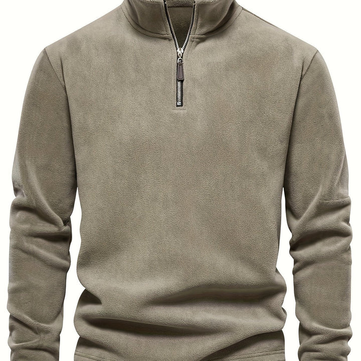 Zamek 1/2 stójka sweter