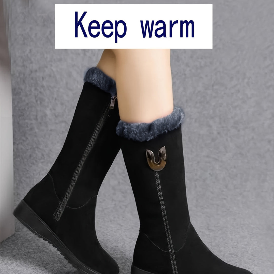 Przytulny Cuffed buty zimowe