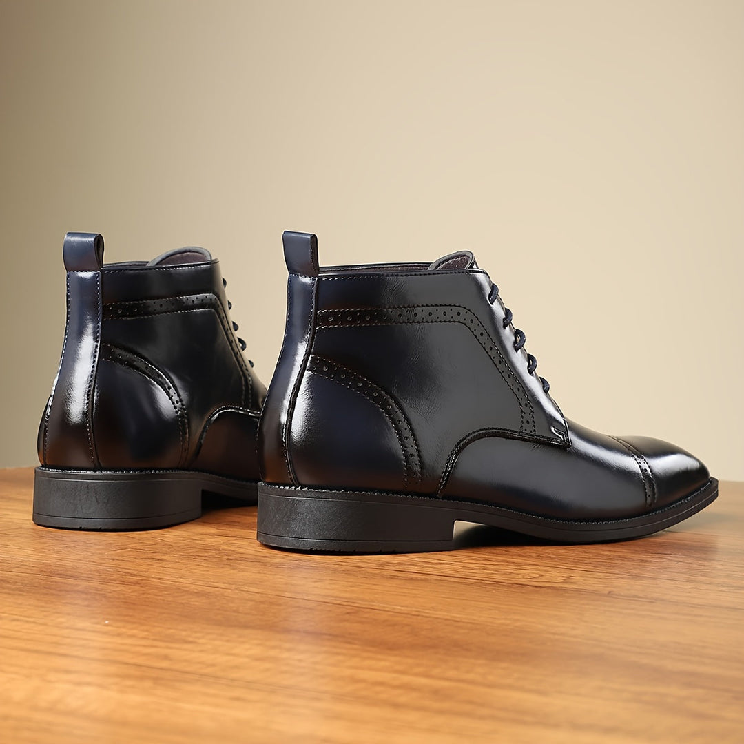 Elegancki Cap-Toe botki