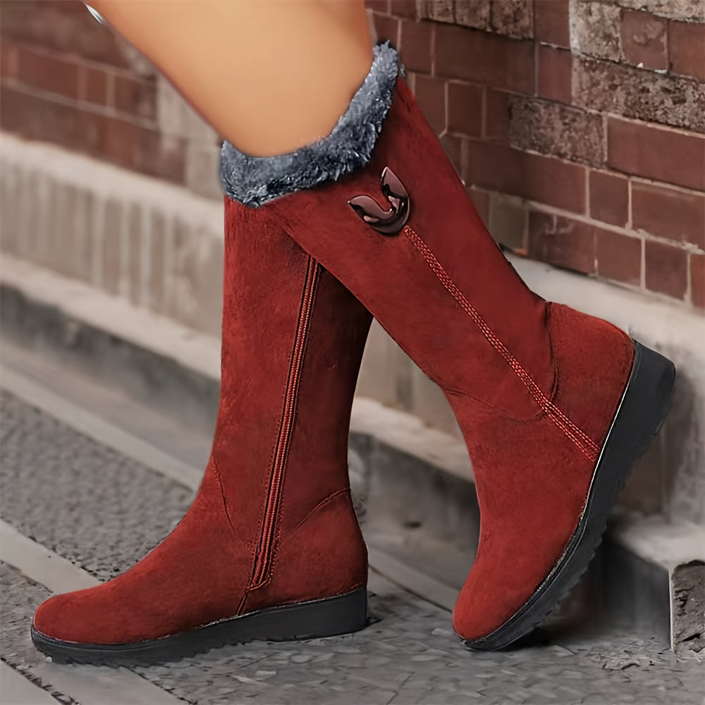 Przytulny Cuffed buty zimowe