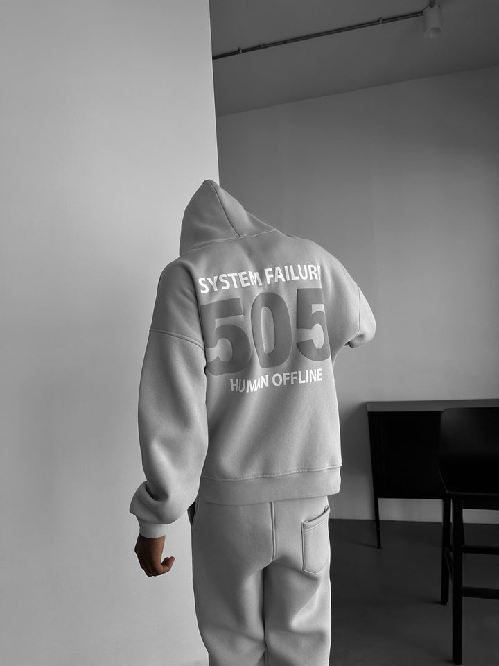 Hoodie Oversize 505 - Szary