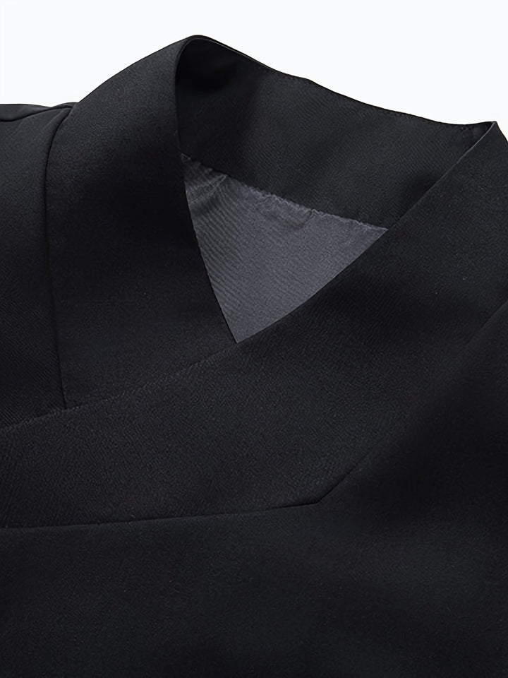 Elegancki Asymmetrical kamizelka