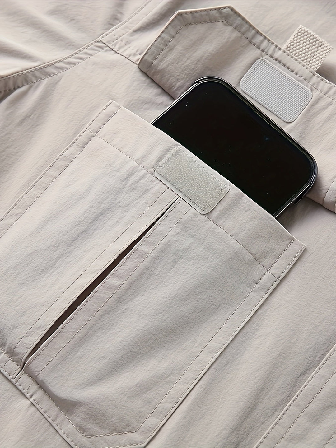 Solidny Multi-Pocket Cargo koszula