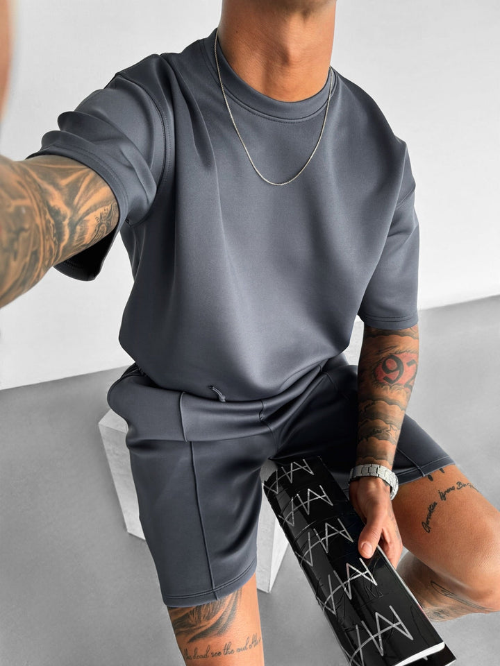Koszulka Diver Regular Fit - Antracyt