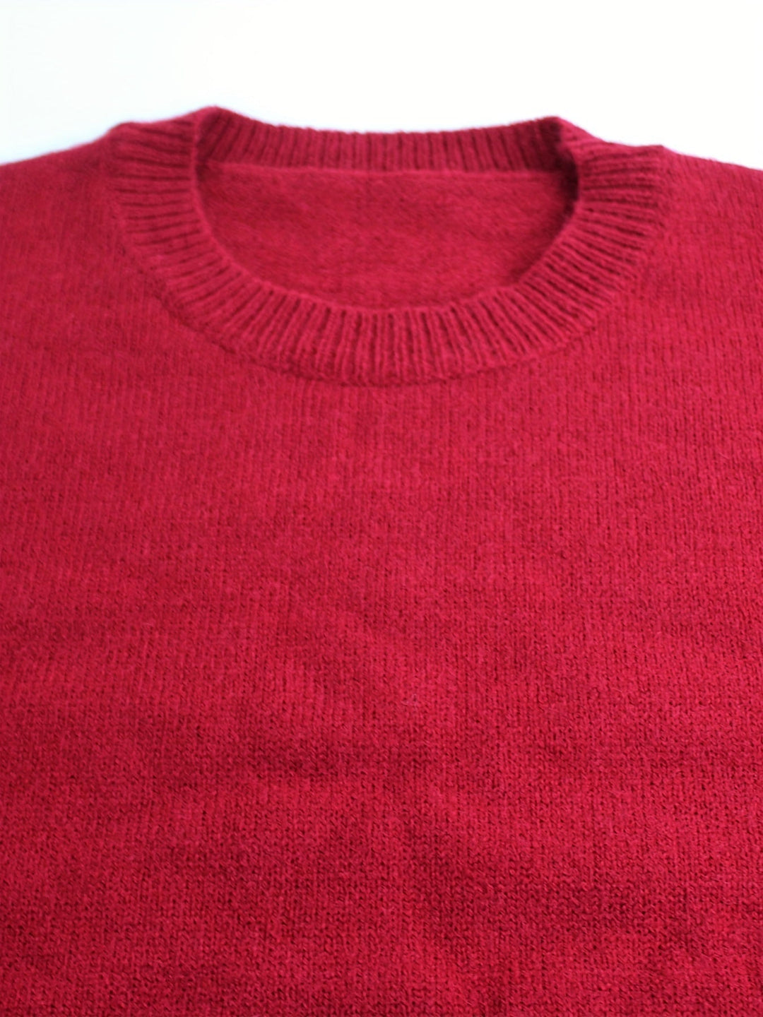 Striped-Cuff prążkowany sweter