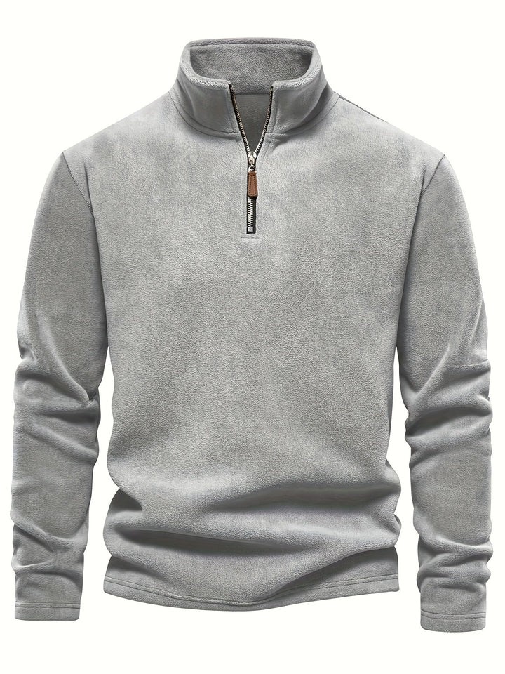 Zamek 1/2 stójka sweter