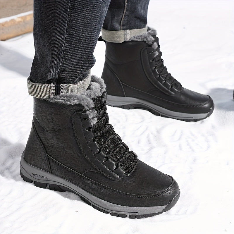 Ciepły-Lined zimowy Trail buty