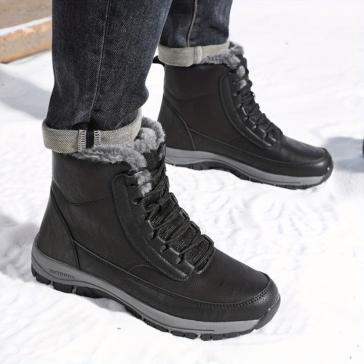 Ciepły-Lined zimowy Trail buty