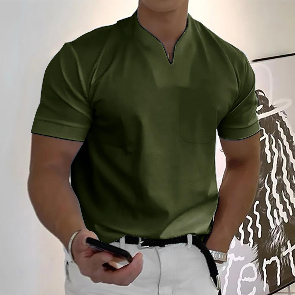 Elegancki kołnierz koszulka polo