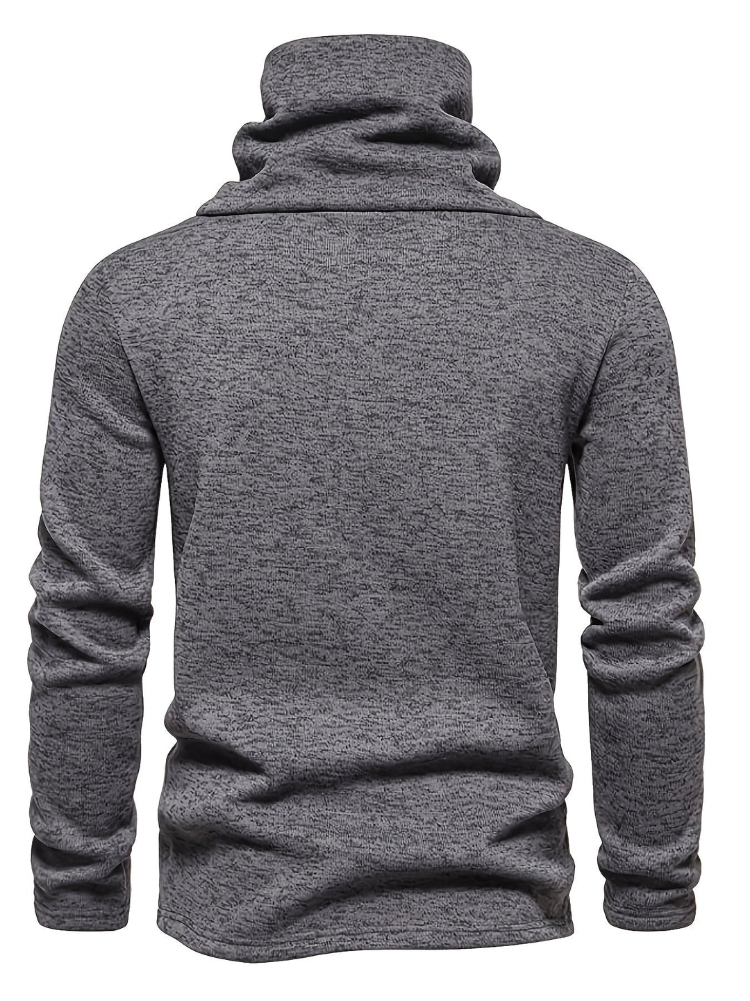 Luźny kołnierz Button-Up sweter