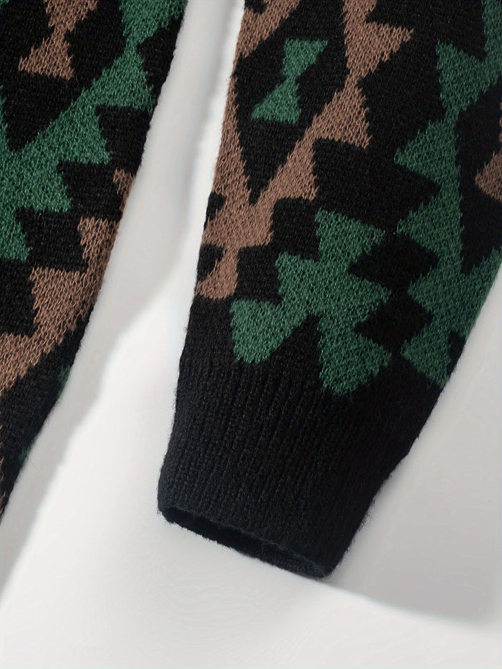 Tradycyjny wzór sweter